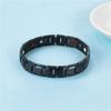 Europa y Estados Unidos ventas calientes moda personalidad entre oro imán titanio germanio acero inoxidable pulsera regalo pareja pulsera acero titanio