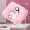 Almohada de Dibujos Animados para Bebé en Stock, Soporta la Forma de la Cabeza del Bebé, Almohada de Dibujos Animados de Algodón Transpirable para Recién Nacidos, Transpirable y Desmontable