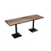 Mesa y Silla de Estilo Industrial para Bar KTV Combinación Cabina para Tienda de Barbacoa Restaurante Cafetería Tienda de Té con Leche Sofá