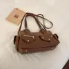 Bolso Cruzado Individual de Gran Capacidad Casual Retro 2026 Otoño Nuevo Bolso Cruzado Patchwork Bolso de Mujer Bolso Tote Simple de Cuero Suave