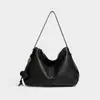 Bolsa feminina de grande capacidade, estilosa, simples e elegante, novo modelo 2026, couro macio, versátil para o dia a dia, bolsa transversal