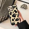 Toalla de Felpa Bordada con Flores y Bloques de Carbón, Adecuada para iPhone 18 Pro Max/17/16