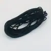 Venta al por mayor de fábrica de etiquetas hechas a mano para bricolaje de varias especificaciones, accesorios para zapatos y sombreros, cuentas para cinturones, accesorios para ropa, cordones de algodón redondos y planos