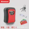 Caja de Llaves con Contraseña para Decoración Exterior al por Mayor en Stock para Casas de Huéspedes y Uso Doméstico, Caja de Contraseña de Almacenamiento para Montar en la Pared