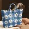 2026 Nuevo Sitio Independiente Transfronterizo Temu Bolso de Mano Impermeable PVC+Lona Portátil de Viaje Bolso de Hombro Bolso Tote