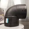 Cotovelo de Fusão Elétrica PE 90 Graus 16kg Novo Material Malha de Aço Fio Tubo PE Tubo de Abastecimento de Água Junta de Conversão L20~200