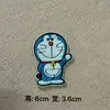 Novo Adesivo de Tecido Bordado Computador Doraemon Desenho Animado Fofo Gato Ding-Dang Patch para Roupa Bolsa