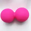 Relaxamento Muscular Ponto de Acupuntura Planta do Pé Braço Bola de Treino Bola Fascial Conectada de Silicone Bola de Massagem Fitness Yoga Bola de Amendoim