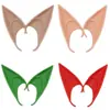 Adereços de orelha para maquiagem de Halloween transfronteiriços, adereços de fantasia de látex que brilham no escuro para monstros de fada