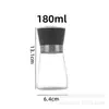 Venta al por mayor de fábrica acero inoxidable 304 molinillo suministros de cocina polvo de pimienta molinillo de polvo de pimienta molinillo manual