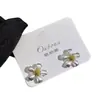 Pendientes Minimalistas de Flor de Arena Plateado Mate, Moderno Diseño de Pistilo de Flor, Lujo Ligero, Sensación de Alta Gama, Versátiles para el Trabajo, Pendientes Elegantes para Mujer, Modernos