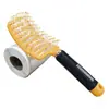 Peine de Estilo Esponjoso, Peine para Levantar la Corona del Cabello, Peine Curvo Grande, Peine de Pala, Peine para el Cabello, Peine Masajeador del Cuero Cabelludo, Peine Hueco