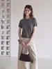 Camiseta de malha com gola polo estilo coreano, manga curta, para mulheres, tamanho petite de verão, ombro normal, abotoada, top cropped, camisa básica que rejuvenesce