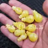 Al por mayor de tres vías Xinjiang cera de abeja imitación pulsera de joyería de una vía collar cuentas de Buda accesorios tres vías cuentas sueltas al por mayor