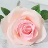 Flor de Casamento Rosa Única Flor Artificial Rosa Falsa Decoração de Sala de Estar Casa Flor Única para Interior Decoração Flor