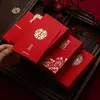 Nuevos Sobres Rojos de Boda, Sobres Rojos de Compromiso, Sobres Rojos con Palabras Felices, Paquetes Rojos para Regalos de Agradecimiento, Bolsas de Regalo para Recién Casados, Sobres Rojos para Dinero, Sobres Rojos para Bloquear la Puerta
