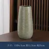 Jarrón Hidropónico Cerámico de Gran Diámetro, Recipiente para Flores Frescas y Secas, Adorno Retro de Lujo Ligero, Entrega de Flores, Maceta Minimalista Moderna