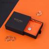 Caja de Embalaje para Joyería de Collar de Alta Gama con Cajón para Aretes, Caja de Embalaje para Joyería, Caja de Joyería de Moda para Anillos, Personalización
