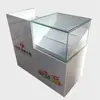 Nuevo Vitrina de Lotería, Gabinete de Lotería de Bienestar Deportivo Multifuncional, Gabinete de Exhibición de Madera para Lotería de Rascar con Caja Registradora Integrada