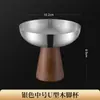 Copa de Helado Transfronteriza de Acero Inoxidable 304 Taza de Helado Tazón para Yogur y Smoothie Copa de Vino Tinto de una Sola Capa Vaso Alto