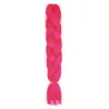 Atacado de Cabelo Sintético Africano Jumbo Braid, Dreadlocks, Tranças de Fibra Sintética de Alta Temperatura Fosca para Comércio Exterior