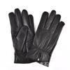 Nuevos Guantes de Cuero de Oveja Empalmados para Hombre y Mujer, Forrados de Terciopelo, Cortavientos, Suaves, Resistentes al Desgaste y al Frío, para Deportes al Aire Libre, Ciclismo y Conducir, de Otoño e Invierno