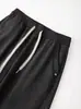 Tio Cenoura 700g Calça Curva Acolchoada com Lã 2026 Outono/Inverno Casual Versátil Calça de Perna Larga Calça Reta de Imitação de Caxemira