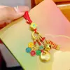 Nova Chaveiro de Carro Pingente de Bandeira Dourada Antiga Pingente de Bolsa Pingente da Paz Pingente de Presente para Homens e Mulheres