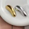 Broche Oval Irregular Metálico de Estilo Simple Nuevo Transfronterizo Europeo y Americano para Mujer Joyería Versátil de Nicho con Sensación de Alta Gama