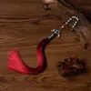 Collar Choker Versátil Estilo Ming Vintage Joyería de Rendimiento Joyería Estilo Antiguo Hanfu Candado de Paz Accesorios con Borla Larga para Mujer