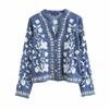 Estilo Europeu e Americano Roupas de Verão Femininas Estilo Europeu e Americano Estilo Europeu e Americano Camisa Jeans Bordada de Manga Longa para o Corpo Inteiro