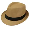 Sombrero de Paja Monofilamento Color Sólido Estilo Familiar Sombrero de Paja de Papel Protector Solar Sombrero de Protección Solar Verano y Otoño Sombrero de Paja para Playa al Aire Libre Estilo Británico
