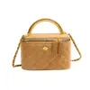 Bolsa Doce de Luxo para Revenda Bolsa Quadrada Pequena Bolsa Feminina Outono 2026 Nova Cor Sólida Xadrez Bolsa de Ombro Única Bolsa Transversal Tendência