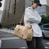 Moda para Comércio Exterior Bolsa de Viagem Grande Capacidade Bolsa de Armazenamento de Bagagem Separação de Seco e Úmido Compartimento Independente para Sapatos Bolsa Transversal para Esportes ao Ar Livre