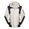 Jaqueta destacável Calich masculina para outono e inverno, à prova de vento, impermeável, com forro de fleece, grossa, quente, jaqueta de montanhismo