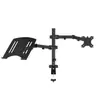 Suporte de monitor para e-sports, suporte de computador, braço ajustável em altura, suporte de braço de computador rotativo e ajustável, suporte duplo de tela para casa