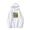 Sudadera con Capucha Unisex de Talla Grande Holgada con Estampado de Dibujos Animados Transfronteriza Nueva al Por Mayor de Alta Gama