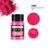 Pó Neon Transfronteiriço Pó Fluorescente Artesanato de Resina DIY Pó Colorido para Impressão Pigmento Fluorescente de Dupla Utilização Óleo-Água 20ml