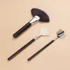 Set de Pinceles de Maquillaje Transfronterizos, Pincel para Polvos Sueltos, Pincel de Maquillaje de Cerdas Suaves, Pincel Plano para Base de Maquillaje, Pincel para Contorno, Herramienta de Pincel para Rubor