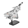 Modelo de aleación de avión J-20 Simulación Adorno de metal Sonido y luz Avión bombardero Juguete para niños Transfronterizo Amazon Modelo de avión