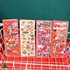 Cartoon Christmas goo card sticks diy Laser mão conta material adesivos decorativos goo plate atacado bonito mão conta adesivos