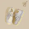 Zapatillas Deportivas para Niñas 2026 Nuevos Zapatos de Correr para Primavera y Otoño para Niños Mayores, Suela Suave Versátiles Zapatos de Papá para Niñas, Zapatos para Niños