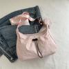 Bolso Plisado para Mujer 2025 Nuevo de Moda Casual Bolso de Hombro Gran Capacidad Bolso Cruzado Bolso para Clase y Viajes