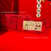 Billetes de Oro Puro 999, Sobre Rojo de la Fortuna de la Princesa, Regalo Conmemorativo Festivo, Regalo de Promoción de Apertura del Festival Qixi