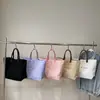 Bolso Tote Otoño/Invierno 2025 Retro Letras Casual Versátil Bolso de Mano Minimalista Simple para Viajar Gran Capacidad