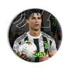 Estrela da Copa do Mundo Ronaldo Messi Acessórios de Futebol Broche Emblema