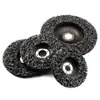 Rueda de Pulido de Fibra de Nylon Personalizada para Eliminación de Óxido y Pintura, Disco de Desbaste, Disco de Desbaste Diamante Negro, Disco de Desbaste para Amoladora Angular
