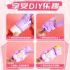 Pegamento en Crema Pasador de Cabello Casero Hecho a Mano Paquete de Materiales para Pasadores Guka Set Paquete de Accesorios Creativos Lindos para Niña