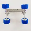 Remolque para Yates Lanchas Neumáticas Carros Rodillo Juego de Rodillos Azules Accesorios para Remolque de Yates Rodillos de Plástico para Remolque