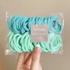 Diadema Estilo Celebridad de Internet Banda de Goma para Mujeres para Atarse el Cabello, Estilo Coreano Alta Elasticidad 50 Piezas